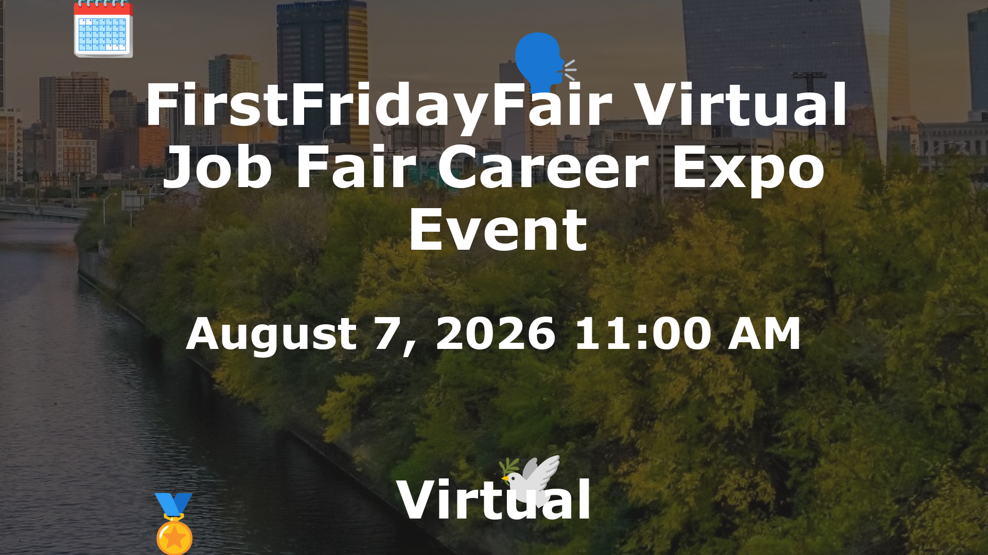 FirstFridayFair Virtual Job Fair Career Expo Event event image